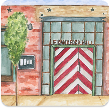 Watercolor and ink illustration