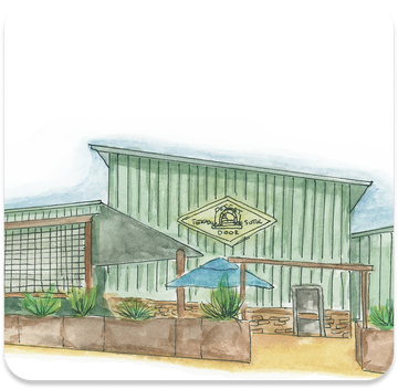 Watercolor and ink illustration