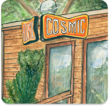 Watercolor and ink illustration