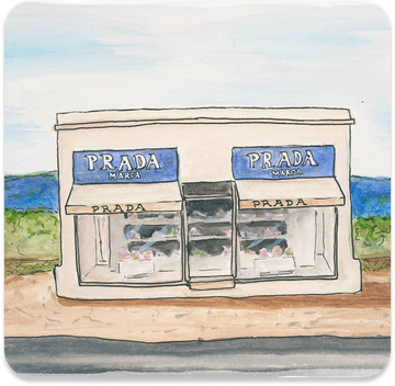 Watercolor and ink illustration